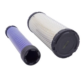 Outer & Inner Air Filter Kit TA040-93230 TA040-93220,Compatible with Kubota L2500 L2800 L2900DT L3130 L3240 L3400 L4630 L4330,Replaces Donaldson P821575 P822858,Kawasaki 11013-7020 11013-7019