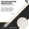 RYZE Transparent Padel Racket Protection - Smooth Surface - Padel