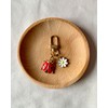 Cute Ladybug Daisy Keychain Purse Charm for Women Girls, Fun