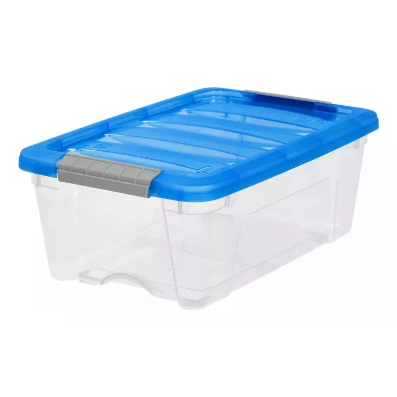 Iris 6 Cajas Organizadoras Almacenamiento Plástico Apilable 12.2l
