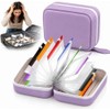 Travel Pill Organizer Case for Bags, Weekly Routines, and Compact
