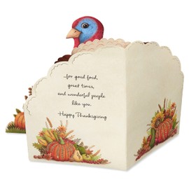 American Greetings Thanksgiving Pop Up Card (Good Food, Great Times, Wonderful People)