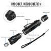 Psqme Puntero Láser Verde Proyector Potente Recargable 5 Casquillo
