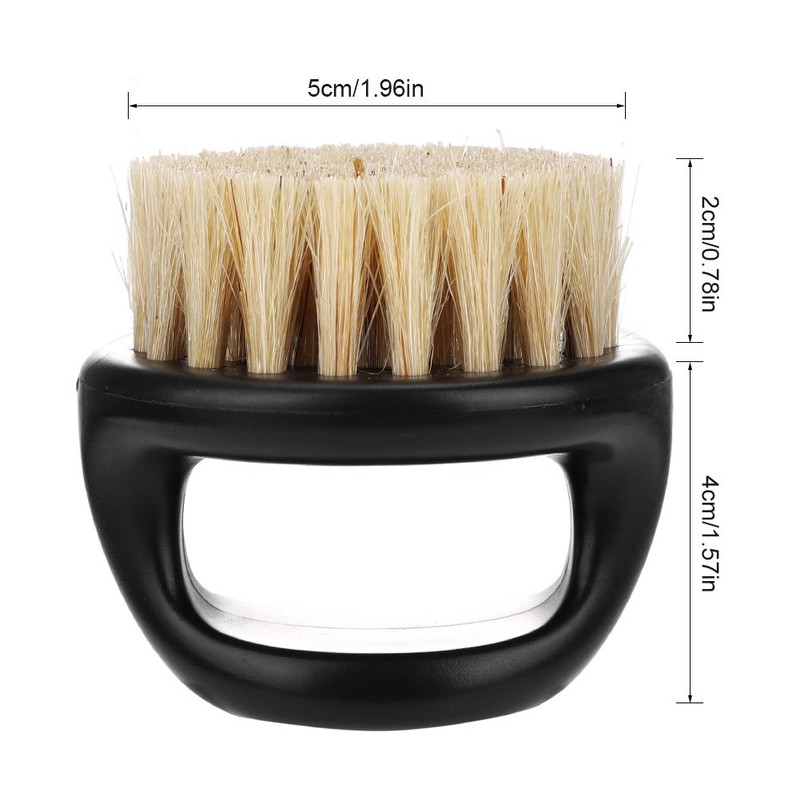 Beard Brush Wild Boar Bristles for Men Grooming Trimming Brushes