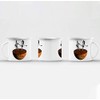 Fabulous Emaillierter Metallbecher 284ml Fish Fighters Fisch Boxen Collage Kunst
