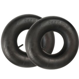 2 Pack 15x6.00-6" Inner Tubes with TR-13 Straight Valve Stem Replacement Tire Tubes Suitable for Yard Tractors,Wheelbarrows,ATVs and More