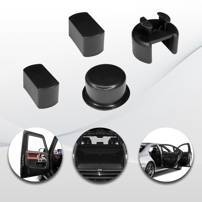 Hrificing 4PCS Car Tailgate Hinge Kit Tailgate Bushing Insert Kit,