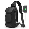 SUIKIHUM Sling Bag for Men, Anti Theft Mini Backpack with