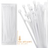 200mm x 2.5mm White Plastic Cable Ties Nylon Cable Ties