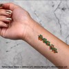 4 x 'Tree Frog Family' Temporary Tattoos - Water Resistant,