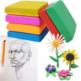 Kneaded Erasers for Artists 6 Pack Kneadable and Moldable Art Eraser, Stretchy Putty Erasers Needed for Drawing, Charcoal, Sketching, and Blending Effects