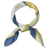 Allegra K Women's Striped Scarf, Neckerchief, Square Scarf, Hair Decoration,