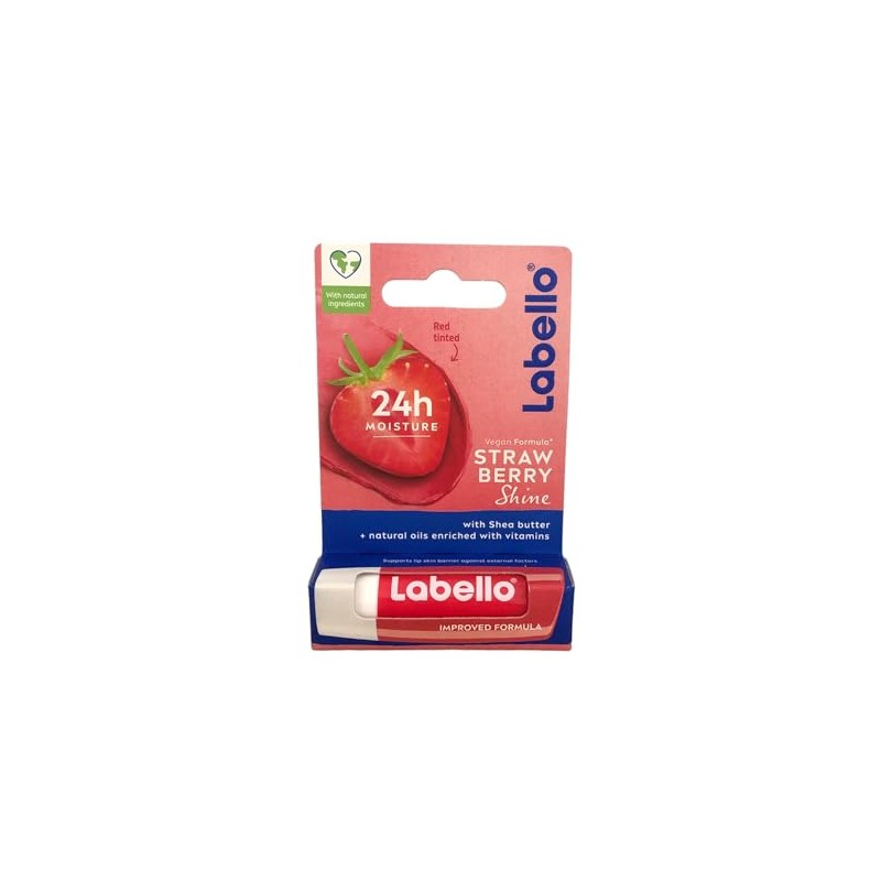 Labello Bálsamo labial de fresa
