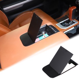 Car Armrest Hidden Storage Box Compatible with Toyota Tundra 2014-2021 Auto Center Console Handrail Privacy Storage Box Organizer Tray Armrest Storage Box Container Insert Pallet Manager Accessories