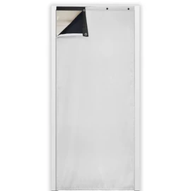 Anlawu100 Winter Thermal Insulated Sound Proof Thick Curtains Insulated Insulation Window Coverings Door Cover for Winter Doorway Home LJ-20 White 100 x 210 cm