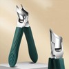 Diagonal nail clippers, mini sanitary clippers, nail clippers, diagonal fingernail thorn remover, portable nail clippers 3ea
