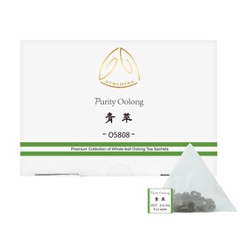 GTGLOTRA Oolong Tea Bags, 24 Whole Leaf Tea Bag, Alternative To Caffeine, 100% Natural Pure Tea, Stress Relief Pyramid Teabags, Suitable for Gifts, Office Reception, Vegan