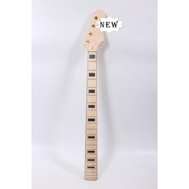 Vetimobato Maple Bass Guitar Neck Precision Bass/Jazz Bass Neck Maple/Rosewood Fretboard Bolt On Finished/Unfinished Bass Neck Replacement (4 String 22 Fret 34inch 42mm Nut and 65mm Heel)