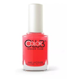 Color Club Esmalte Flushed Rojo