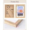 HOUSE DAY 6x4 Photo Frame, Oak Wood Picture Frames Tabletop