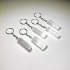Selenite Crystal Keychain, Selenite Gemstone Keychain - PACK WITH 10