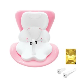 Aerbee Accessories for 10-17cm Dolls, Doll Car Seat, Doll Seat with Clip onto Car Air Vent, Includes Seat Leg for Desktop Display, Cute Car Decoration & Display Stand for Collectors and Fans, Pink