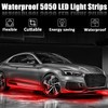 XT AUTO 8pcs 12V Super Bright 30cm 15 LED Flexible