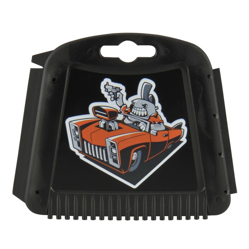NIGRIN Car Ice Scraper, Trapezoidal Ice Scraper with Precision Ice