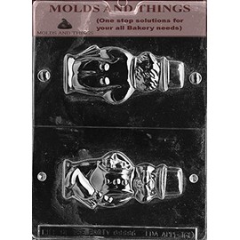 MOLDS AND THINGS 3D Buck Tooth Bunny with HAT Easter Chocolate Candy Mold with Copywrited Candy Making Instruction