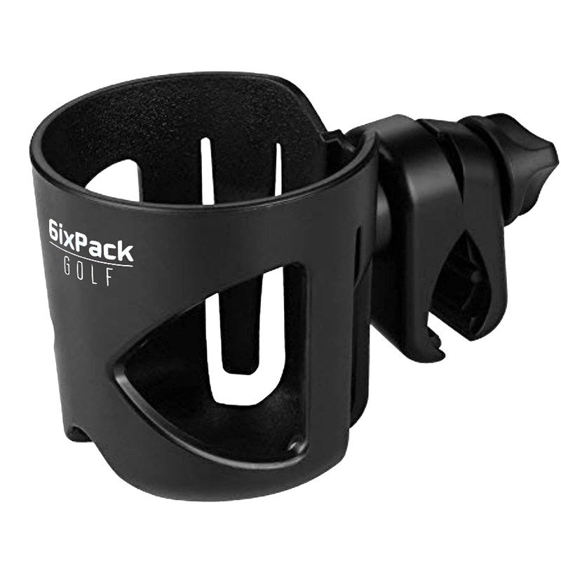 6ixPack Golf Golf Bag Drink Holder, Universal Cup Holder Fits