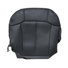 Lskioer Graphite Dark Gray Driver Bottom Replacement Leather Seat Cover Fits for Chevy Silverado Tahoe Suburban GMC Sierra Yukon 1999-2002, Car Interior Accessories