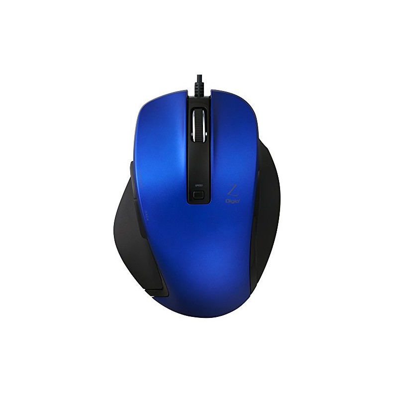 Digio2 Z Ultimate Shape Wired Mouse 5 Button Blue LED