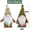 LATERN Pack of 2 Christmas Gnome Swedish, Adorable Handmade Santa