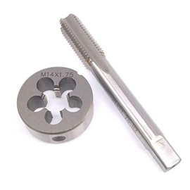 Yodaoke HSS M14 x 1.75mm Tap and M14 x 1.75mm Die Metric Thread Right Hand