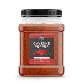 Birch & Meadow 2.5 lb of Ground Cayenne Pepper, Spicy Seasoning, Chili & Soups