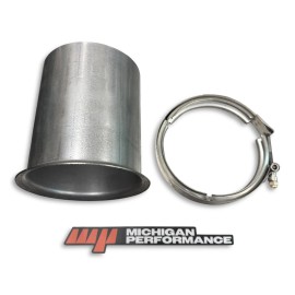 5 Inch V Band Downpipe With Clamp for S400 Turbos