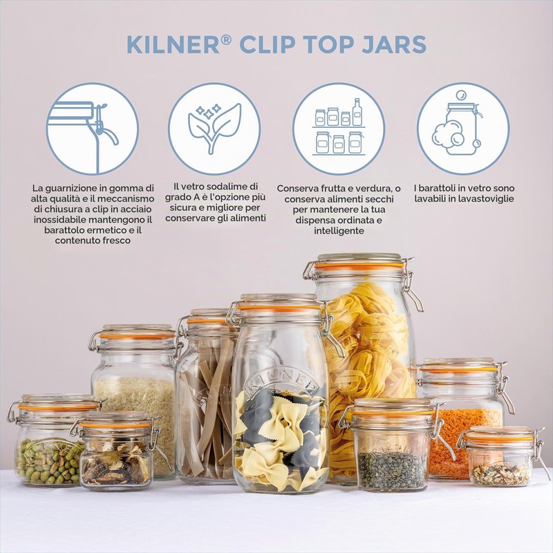 Kilner, 1 l., 1 l