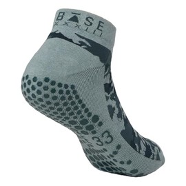 Base 33 Low Rise Grip Socks for Pilates, Yoga, Martial Arts, Lifting and Barre