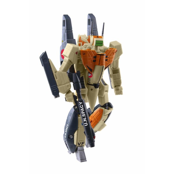Robotech 1/100 Transformable Figure: VF-1D Trainer w/ Super Veritech Armor