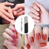 EUZUXU Cuticle Pusher Stainless Steel, 2-in-1 Cuticle Trimmer Nail Care