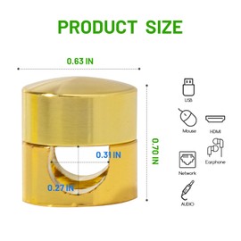 Cable Anchors for Desk Organization, 3 Pack Sturdy Aluminum Wire Organizer Cables Charger Management Clips for Nightstand Office Home