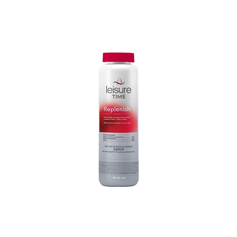 Leisure Time 45310-02 Spa Replenish Shock Oxidizer for Spas and