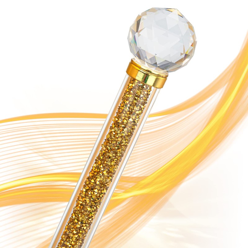 Qiuhome Gold Paper Towel Holder Stand Crystal Paper Towel Holder