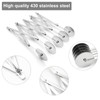 5 Wheel Dough Cutter, Expandable Pizza Slicer, 5 Wheel Stainless