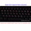 ADD-KBS Korean Transparent Keyboard Sticker letters laptop desktop no reflection