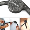 Laroal Miter Saw Protractor Aluminum Angle Finder 7in Mitre Saw