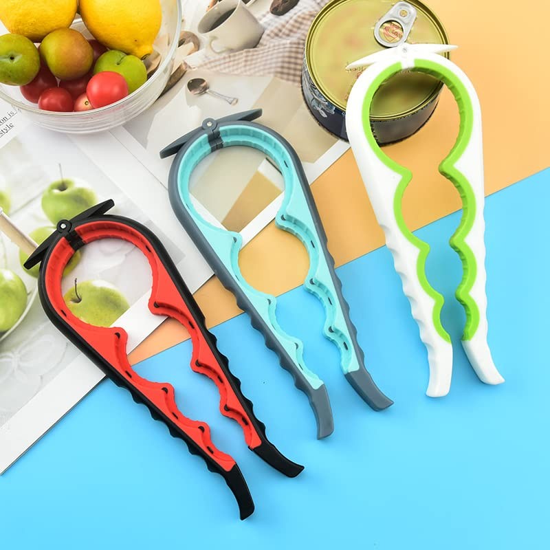 Adems Jar Opener Bottle Opener and Ring Pull Can Opener