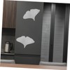 NUOBESTY Table Ginkgo 2pcs Ginkgo Embossed Arts DIY Crafts Decor