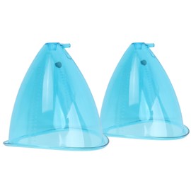 2pcs Cupping Therapy Cup Set, Chinese Cupping Therapy Cup, Suction Massage Vacuum Therapy Machine Accessories for Buttocks(XL(180ml))