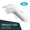 yorpyep 4 PCS RV Rain Gutter Spouts, Keeps Car Roof